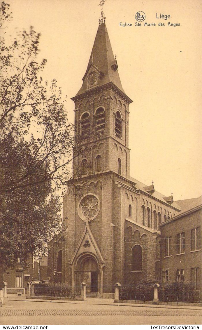 BELGIQUE - LIEGE - Eglise St Marie Des Anges - Carte Postale Ancienne - Lüttich