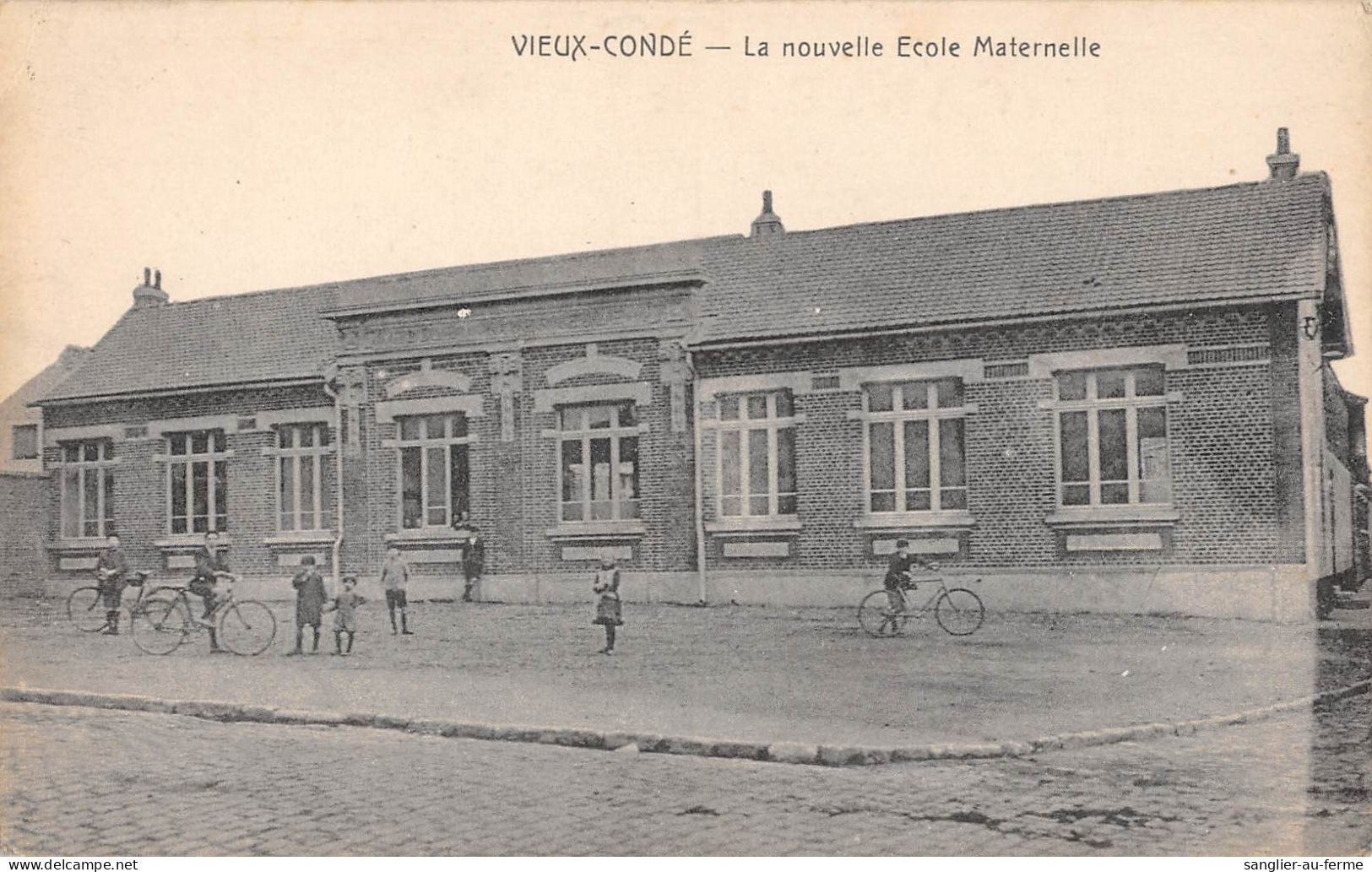 CPA 59 VIEUX CONDE LA NOUVELLE ECOLE MATERNELLE / CPA RARE - Other & Unclassified