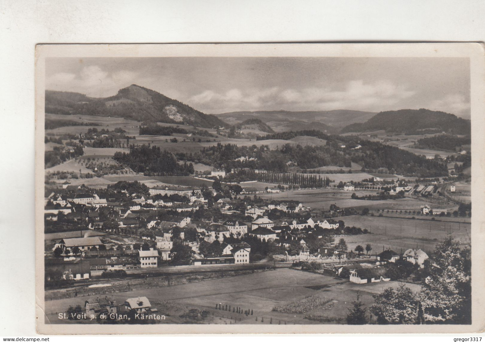 D728) ST. VEIT An Der GLAN - Kärnten - Blick über Häuser - Recht Dünn Besiedelt ALT 1938 - St. Veit An Der Glan