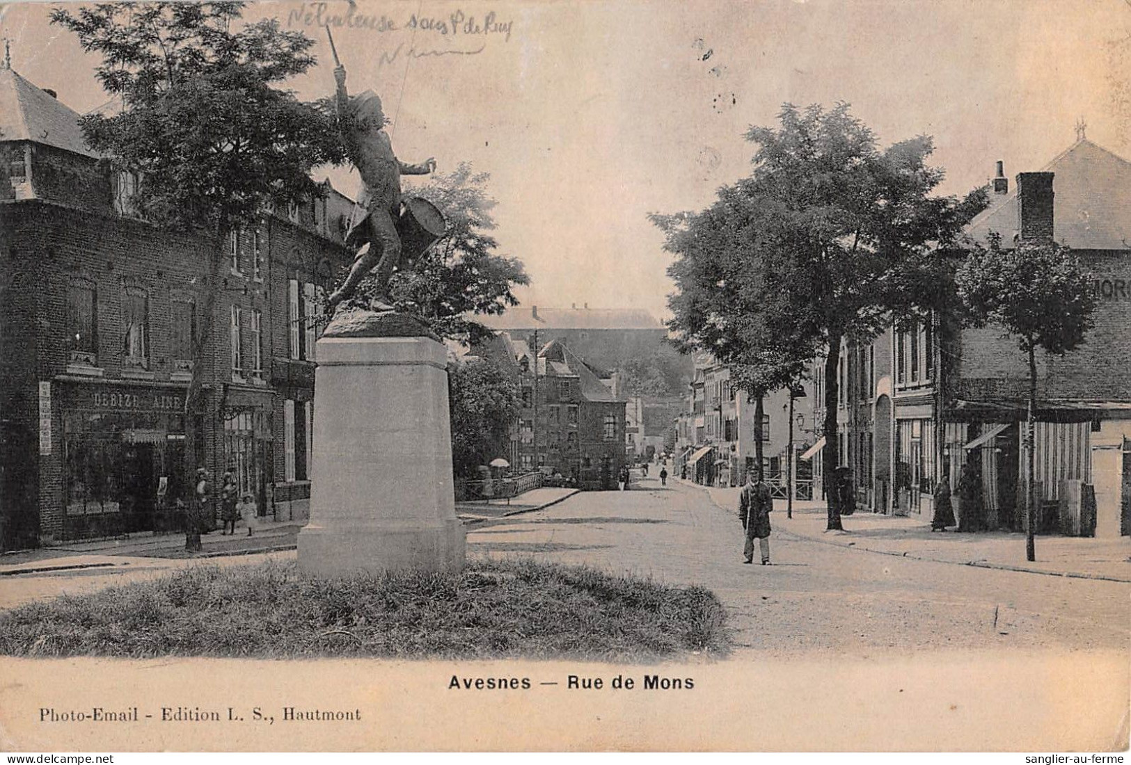 CPA 59 AVESNES RUE DE MONS / CPA EMAIL - Other & Unclassified