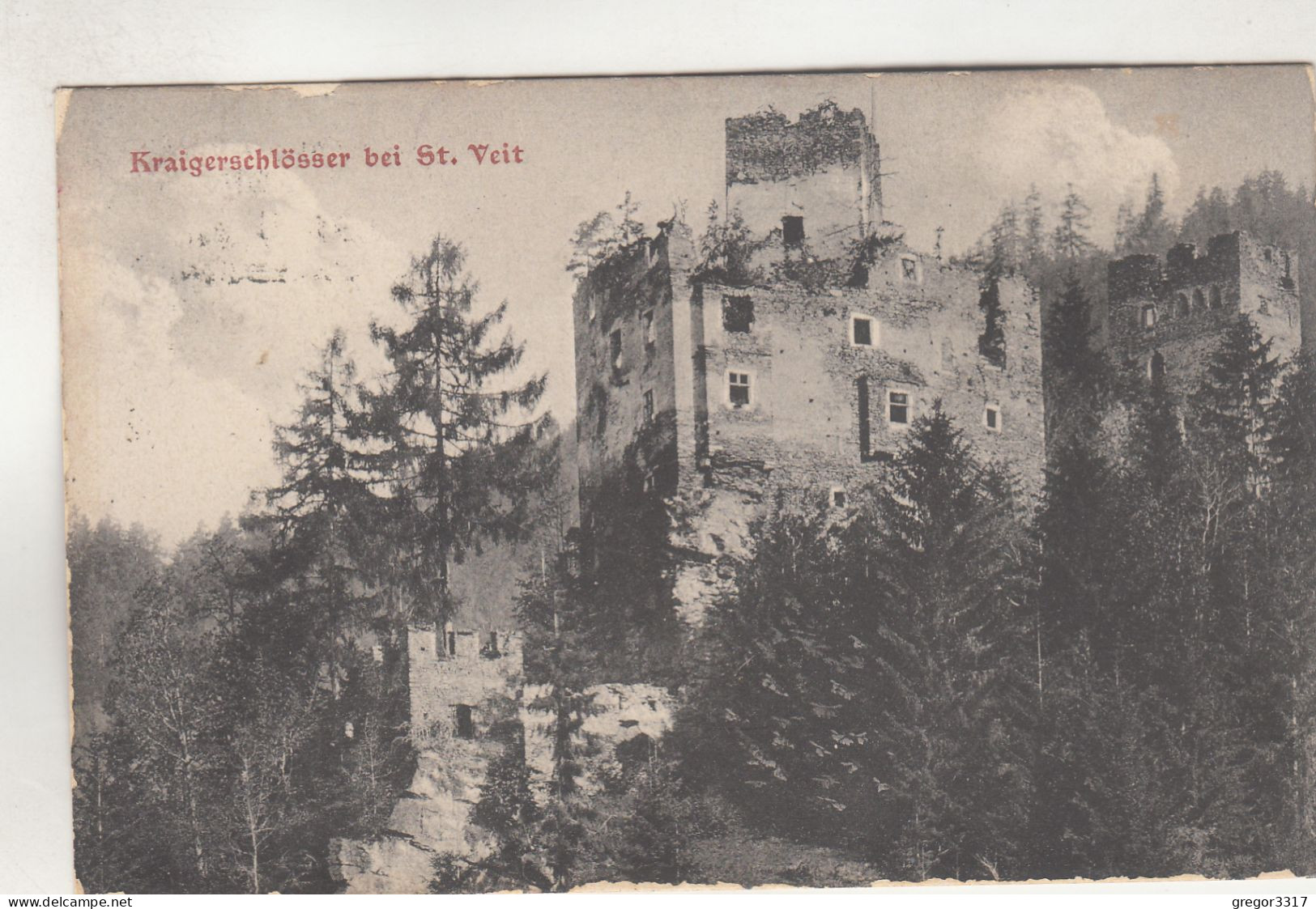 D730) ST. VEIT An Der GLAN - KRAIGERSCHLÖSSER - Kraig - ALT !! 1907 - St. Veit An Der Glan