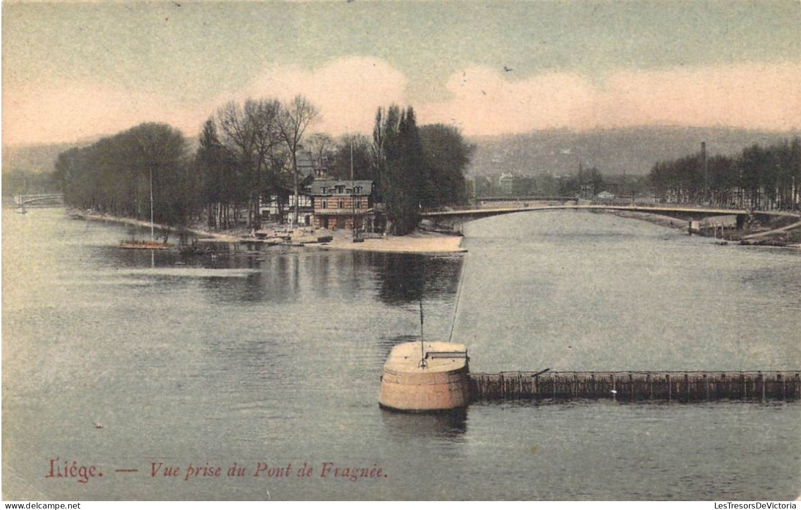 BELGIQUE - LIEGE - Vue Prise Du Pont De Fragnée - Carte Postale Ancienne - Liege