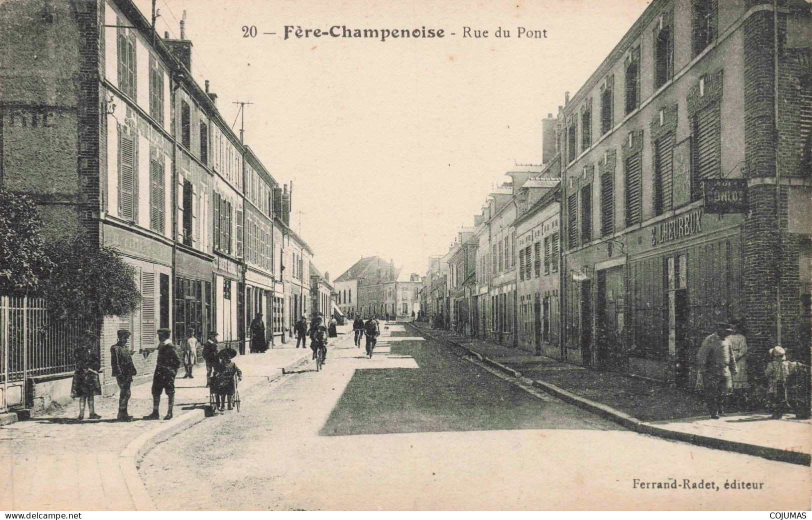 51 - FERE CHAMPENOISE - S18542 - Rue Du Pont - Lheureux - Fère-Champenoise