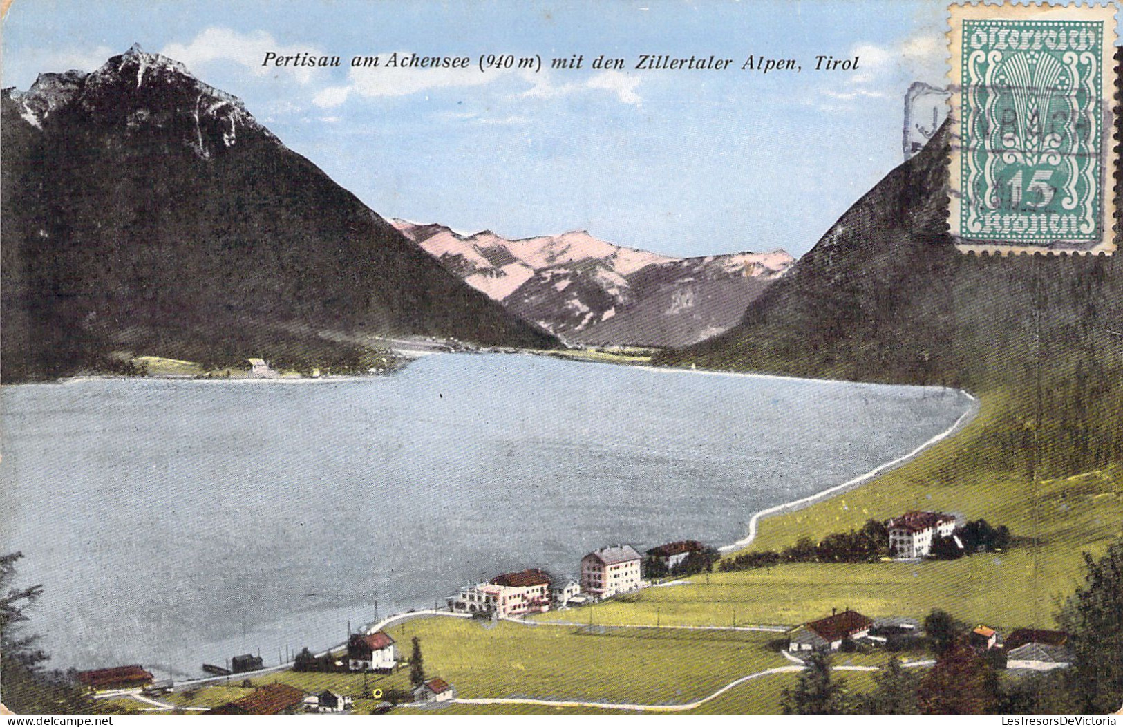 AUTRICHE - Pertisau Am Achensee Mit Den Zillertaler Alpen - Tirol - Cartes Postales Anciennes - Sonstige & Ohne Zuordnung