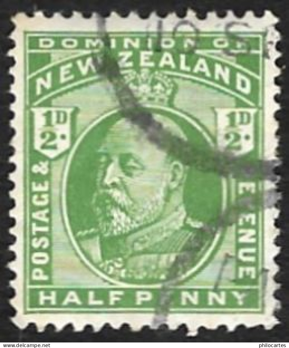 Nouvelle Zelande  1909 -  YT  135 - Edouard VII -  Oblitéré - Gebraucht