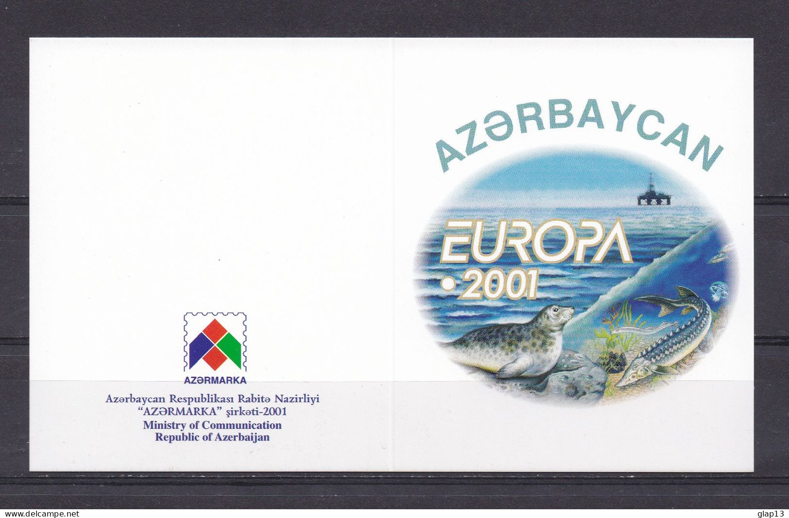 AZERBAIDJAN 2001 CARNET N°C417a NEUF** EUROPA - Azerbaïjan