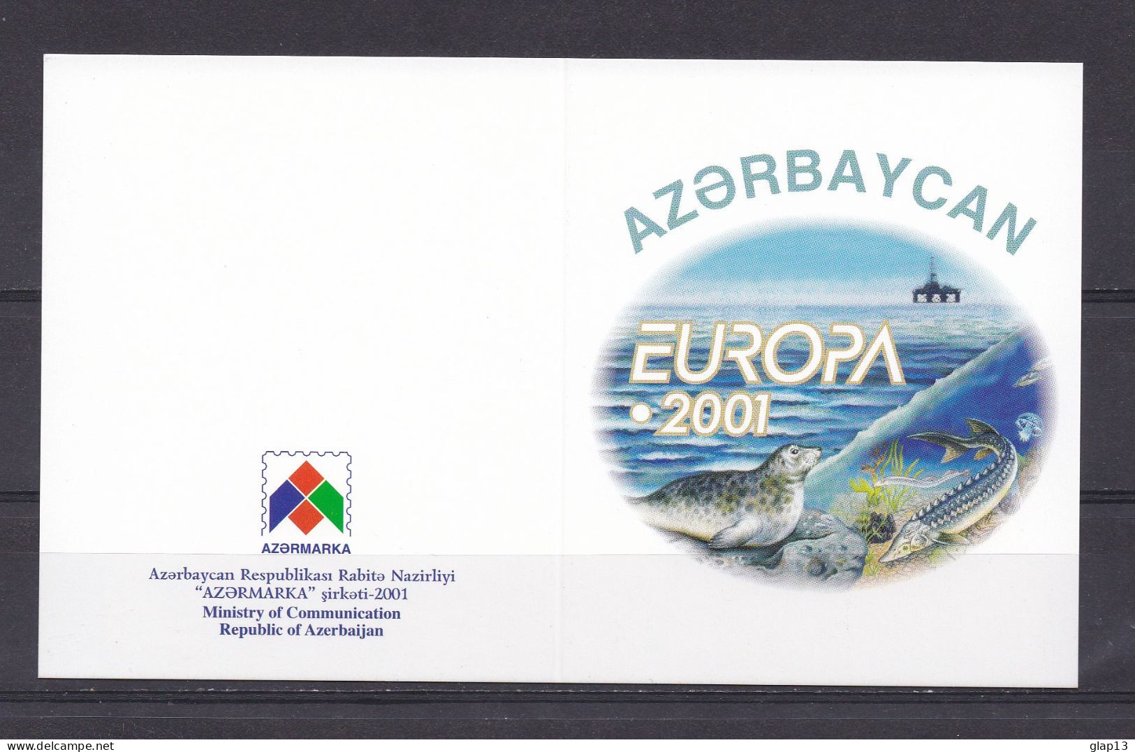 AZERBAIDJAN 2001 CARNET N°C417b NEUF** EUROPA - Azerbaiyán