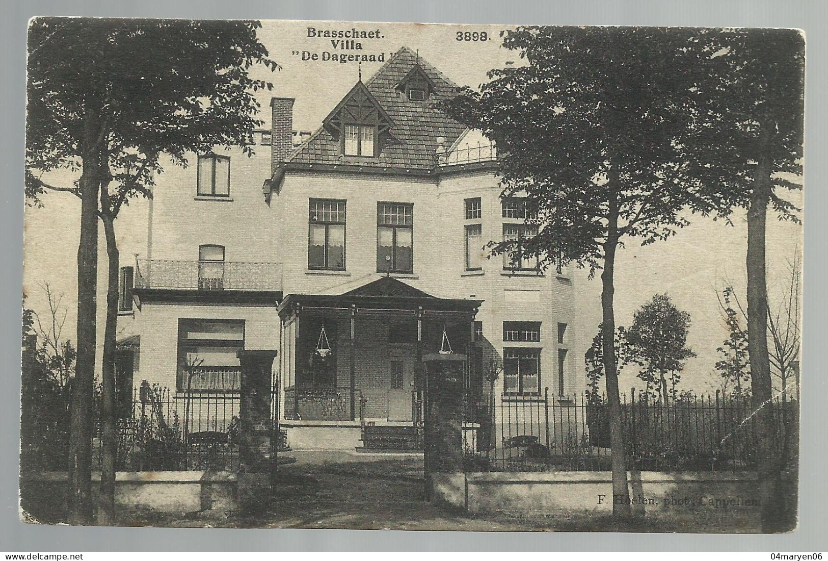 ***   BRASSCHAET   ***   -  Villa " DE DAGERAAD "  -  Zie / Voir Scan's - Brasschaat