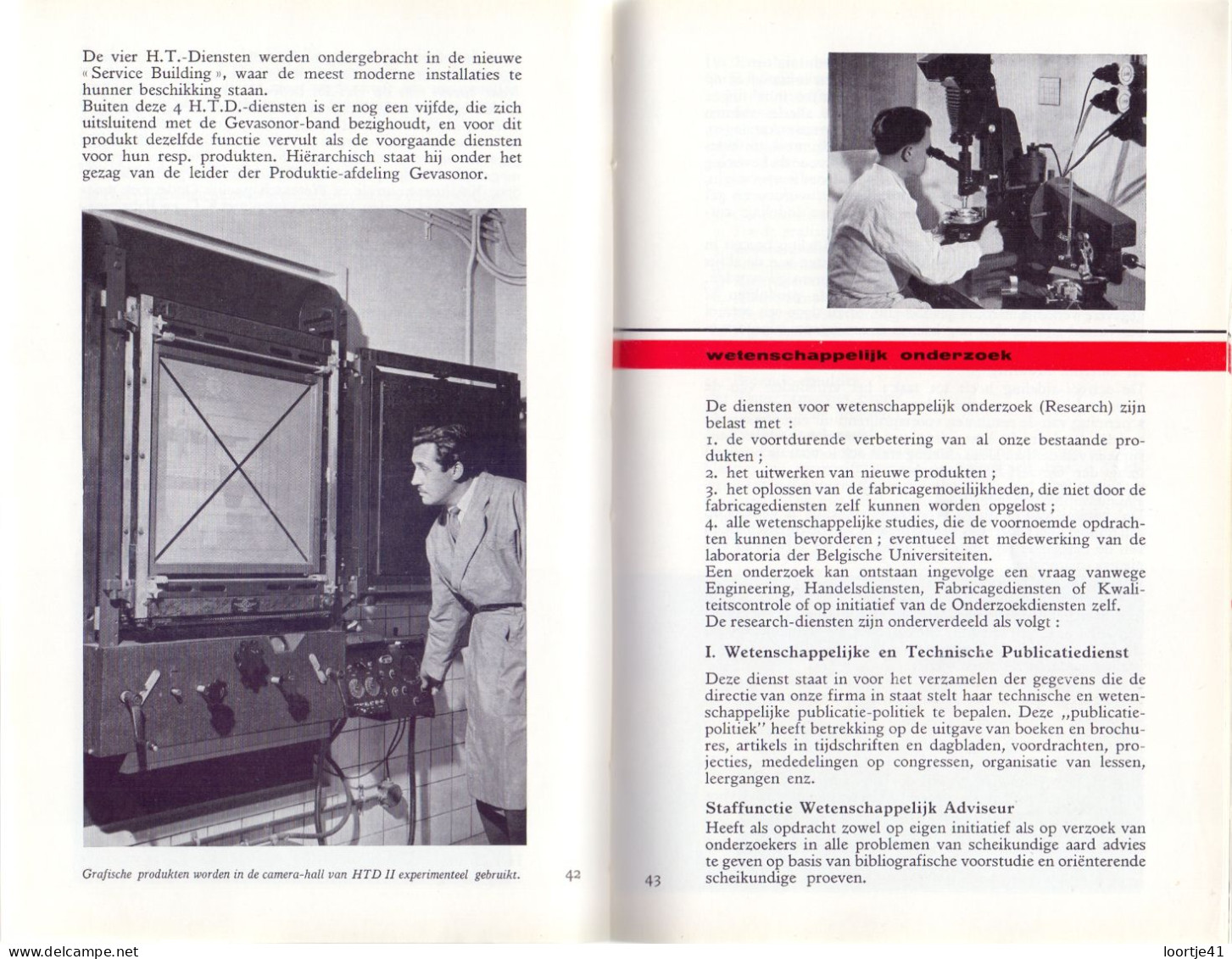 Boek - Ik Werk Bij Gevaert - Mortsel - 1962 - Practical