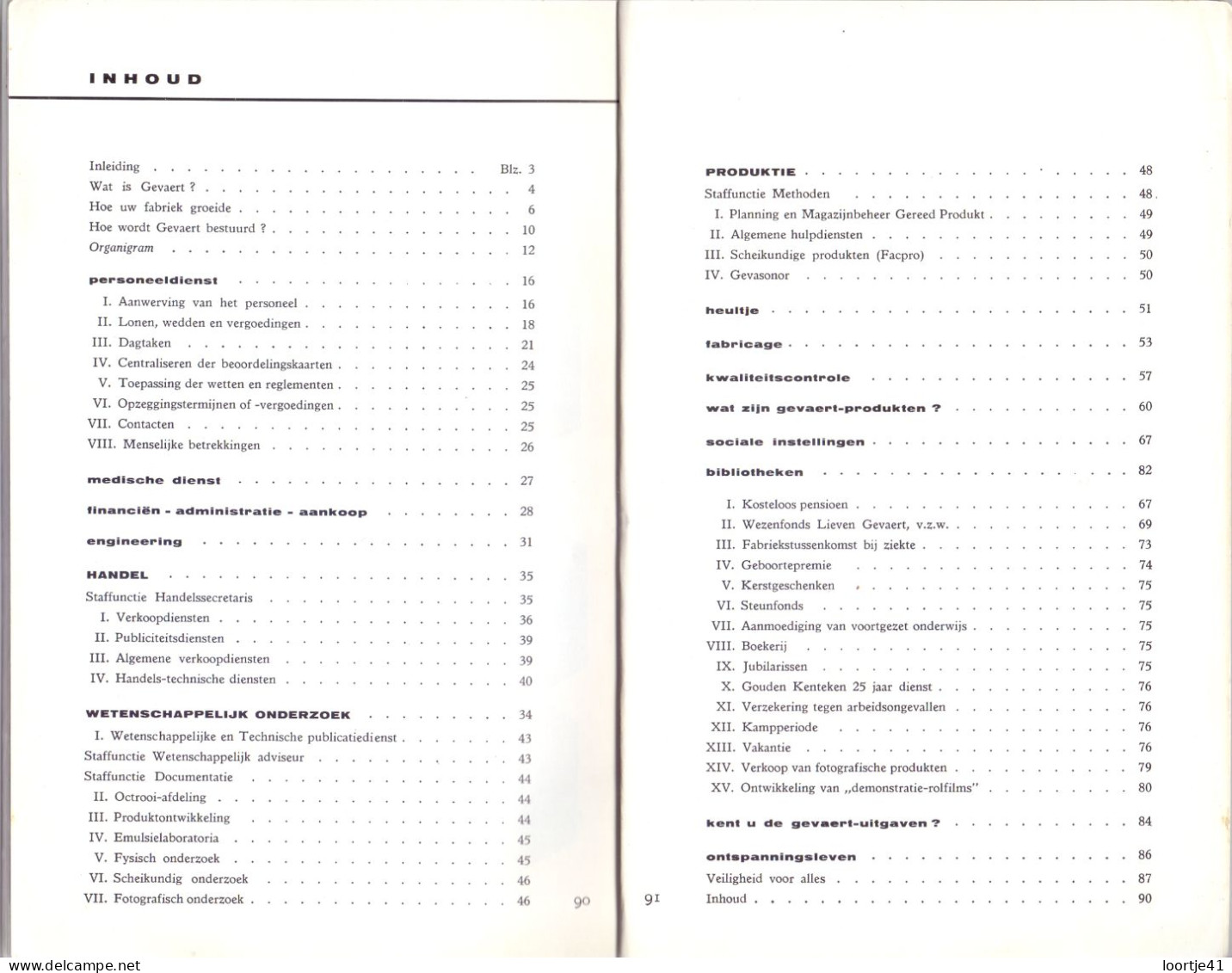 Boek - Ik Werk Bij Gevaert - Mortsel - 1962 - Pratique