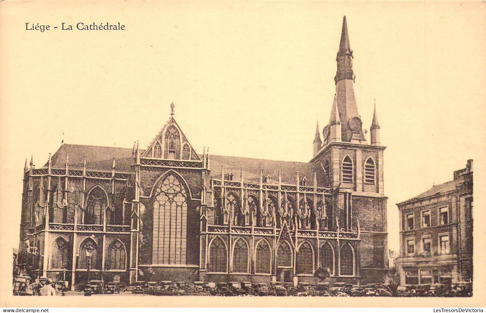 BELGIQUE - LIEGE - La Cathédrale - Carte Postale Ancienne - Lüttich