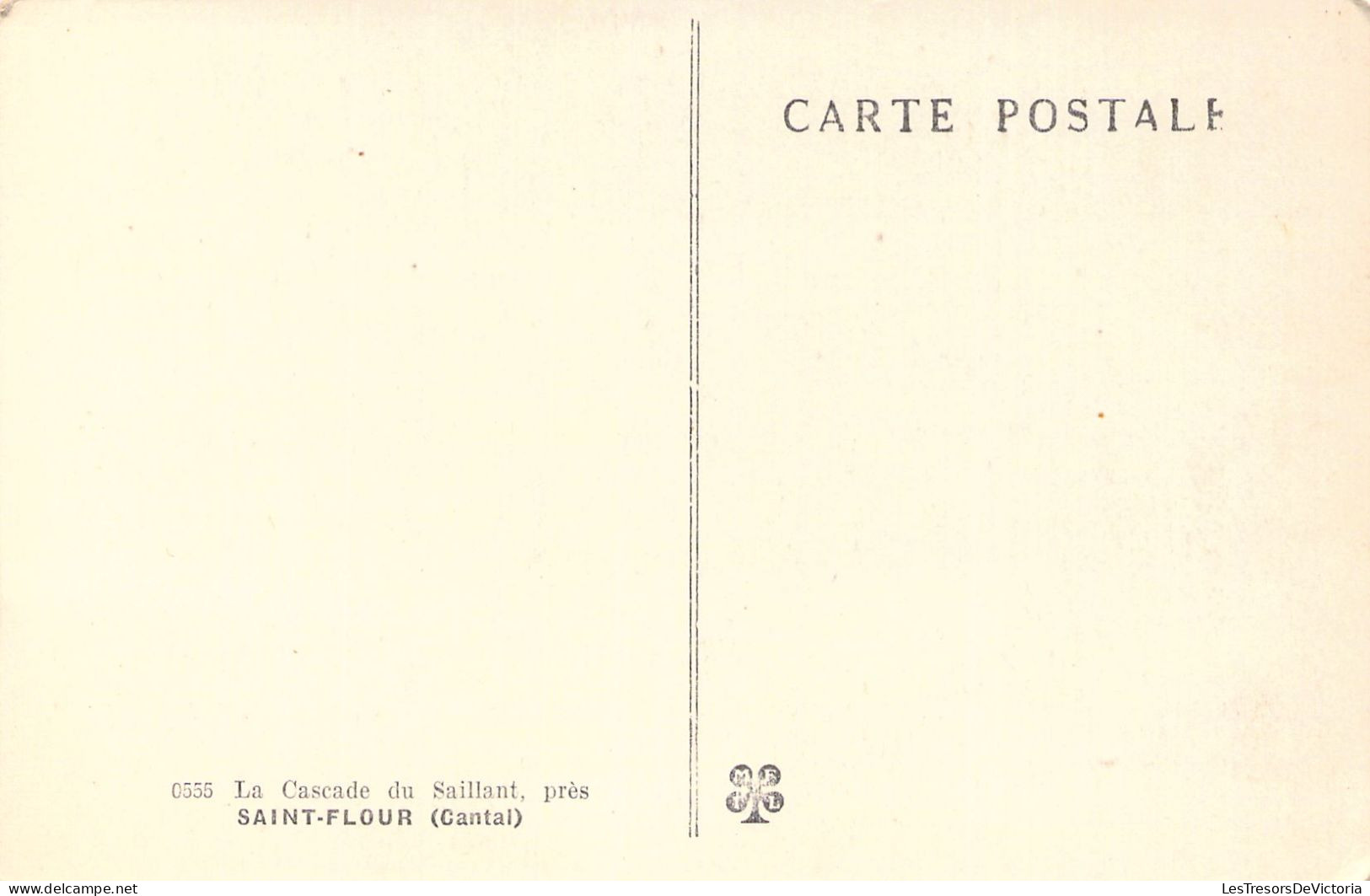 FRANCE - 15 - SAINT FLOUR - La Cascade Du Saillant - Cartes Postales Anciennes - Saint Flour