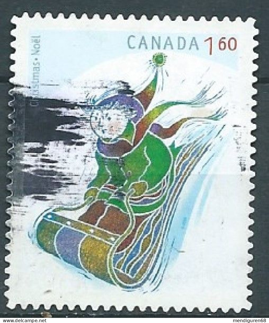 CANADA 2008 CHRISTMAS TOBOGGANING USED MI 2509 SN 2295 YT 2390 SG 2579 - Oblitérés