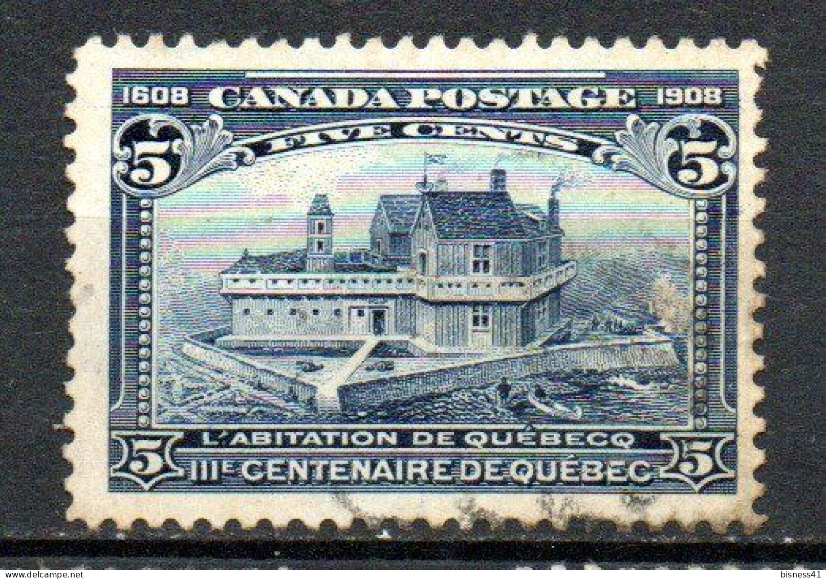 Col33 Canada  1908 N° 88 Oblitéré Cote : 35,00€ - Oblitérés