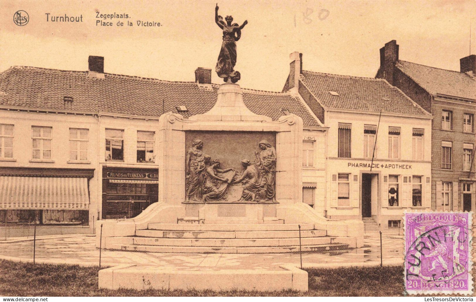 BELGIQUE - Turnhout - Zegeplaats - Place De La Victoire - Monument - Carte Postale Ancienne - Turnhout