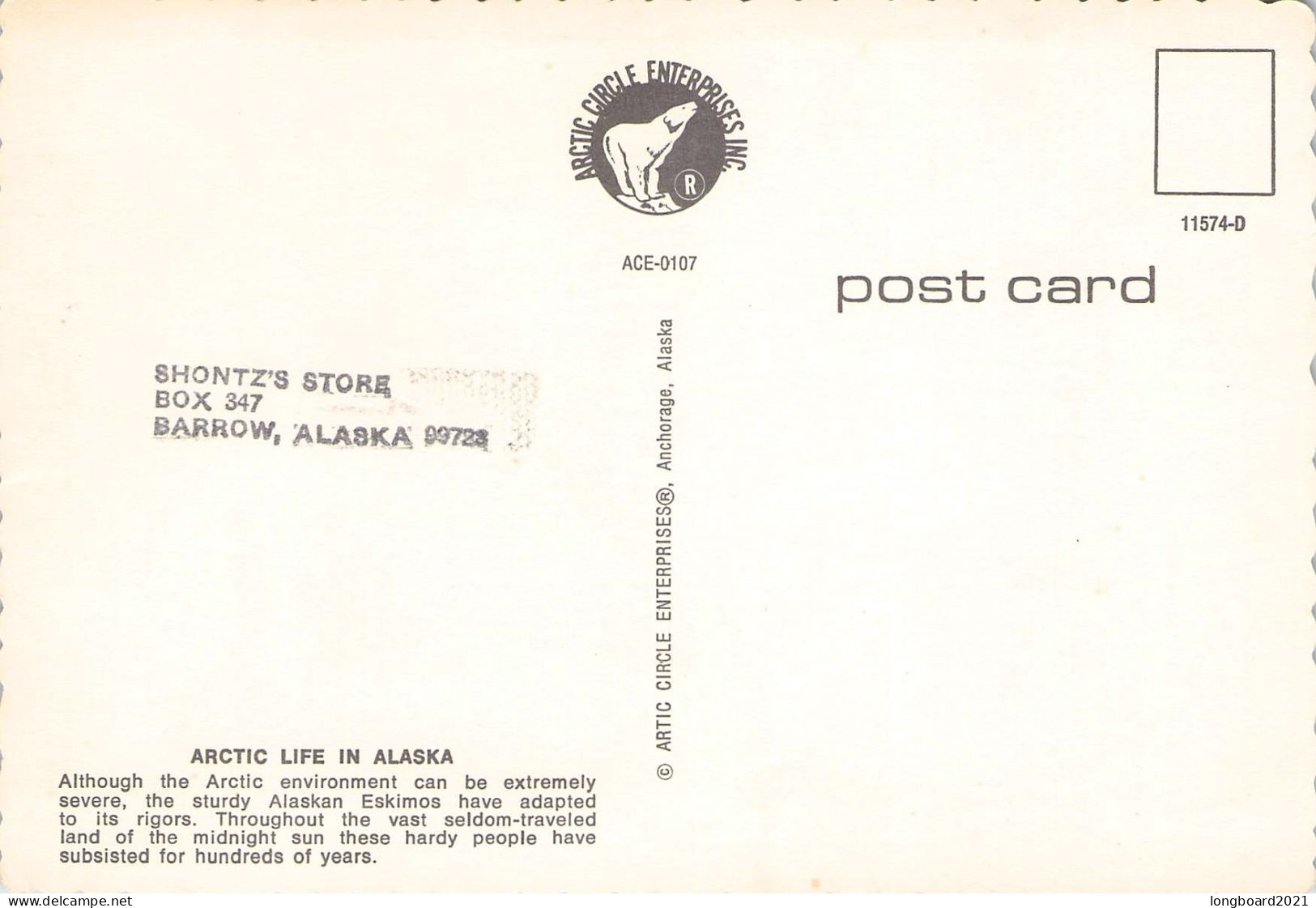 ALASKA - ARCTIC LIFE IN ALASKA / *294 - Altri & Non Classificati