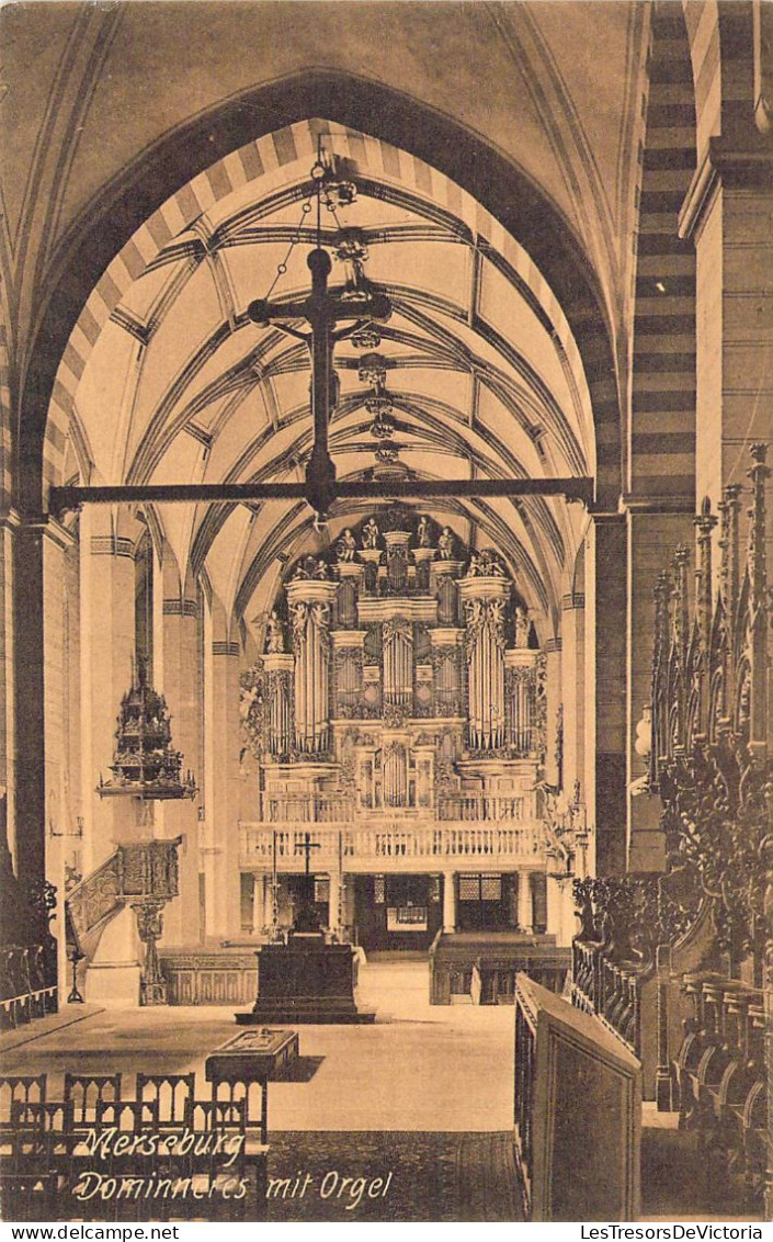 ALLEMAGNE - MERSEBURG - Dominneres Mit Orgel - Carte Postale Ancienne - Merseburg