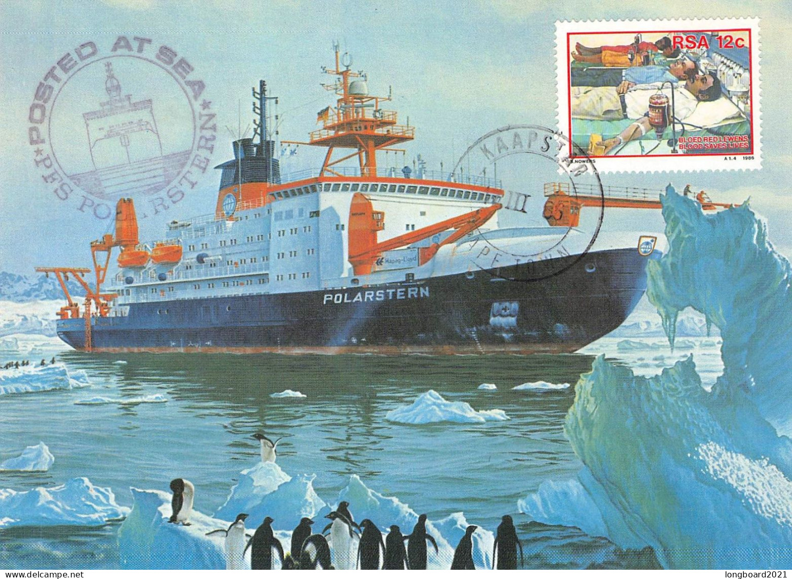 POLARFORSCHUNGS- UND VERSORGUNGSSCHIFF "POLARSTERN" 1983 / *303 - Andere & Zonder Classificatie