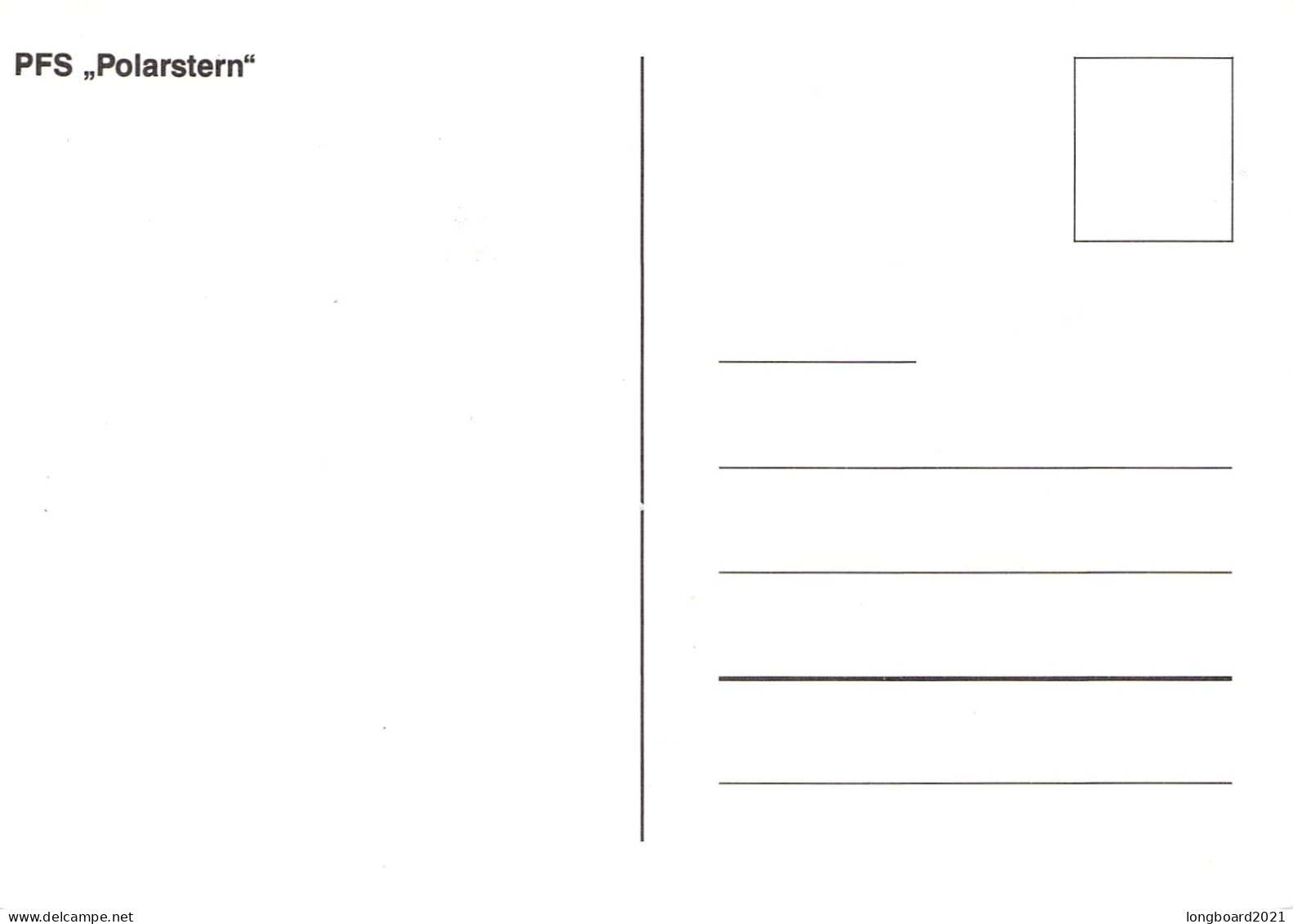 POLARFORSCHUNGS- UND VERSORGUNGSSCHIFF "POLARSTERN" 1983 / *303 - Other & Unclassified