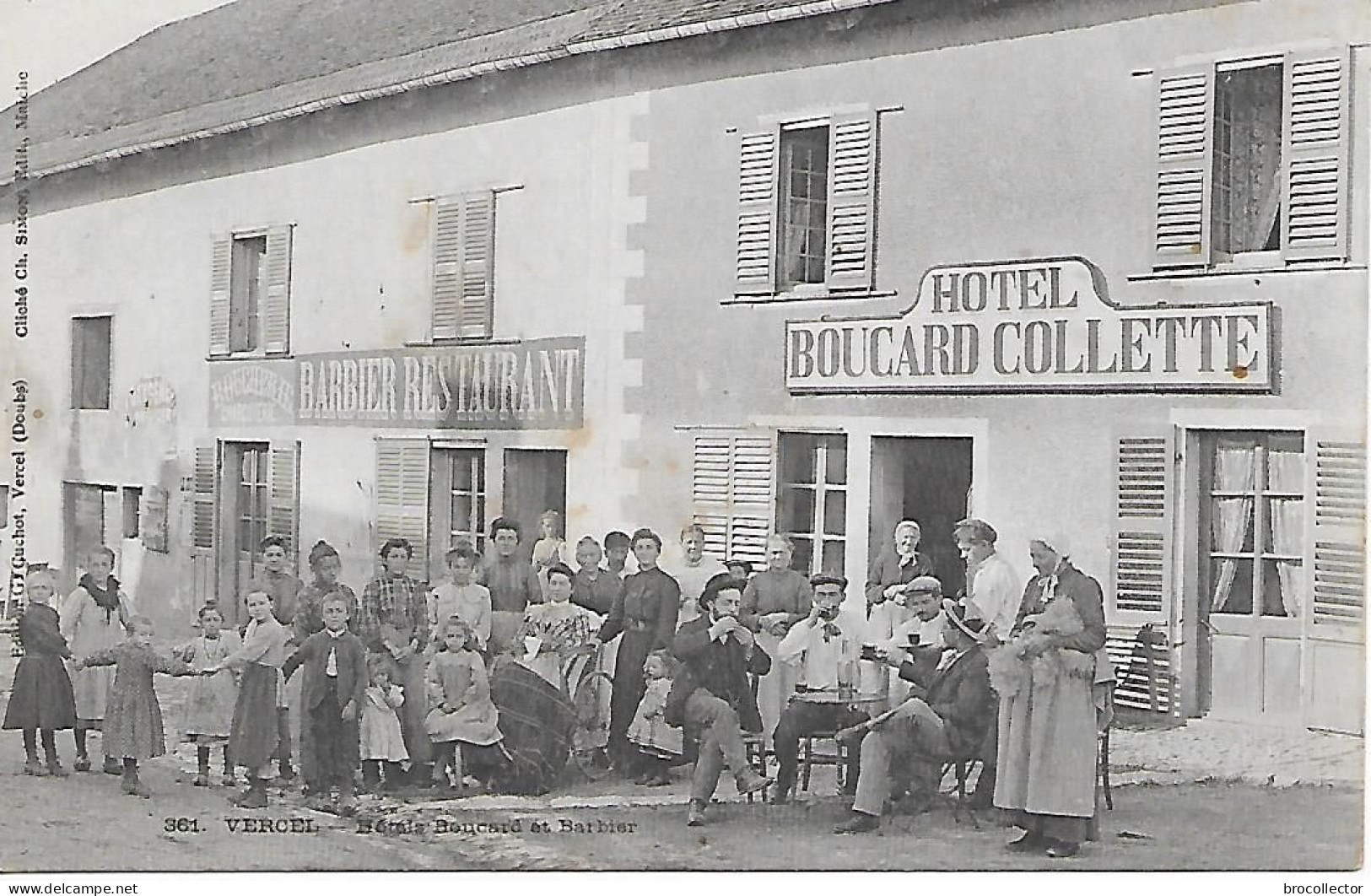 VERCEL ( 25 ) -  Hôtel Boucard Et Barbier - Ristoranti