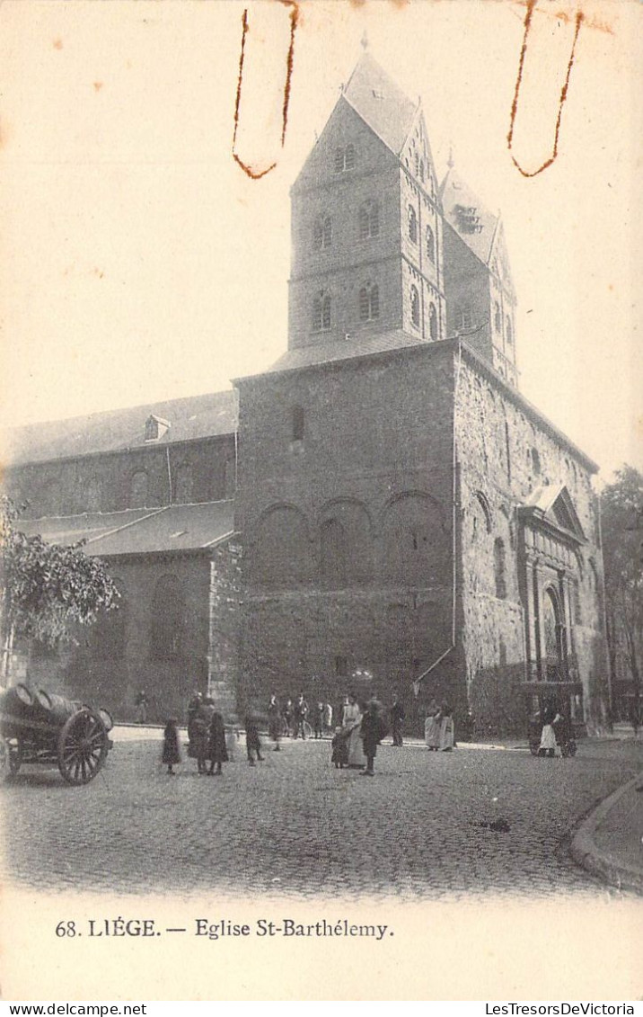 BELGIQUE - LIEGE - Eglise St Barthélemy - Carte Postale Ancienne - Liege