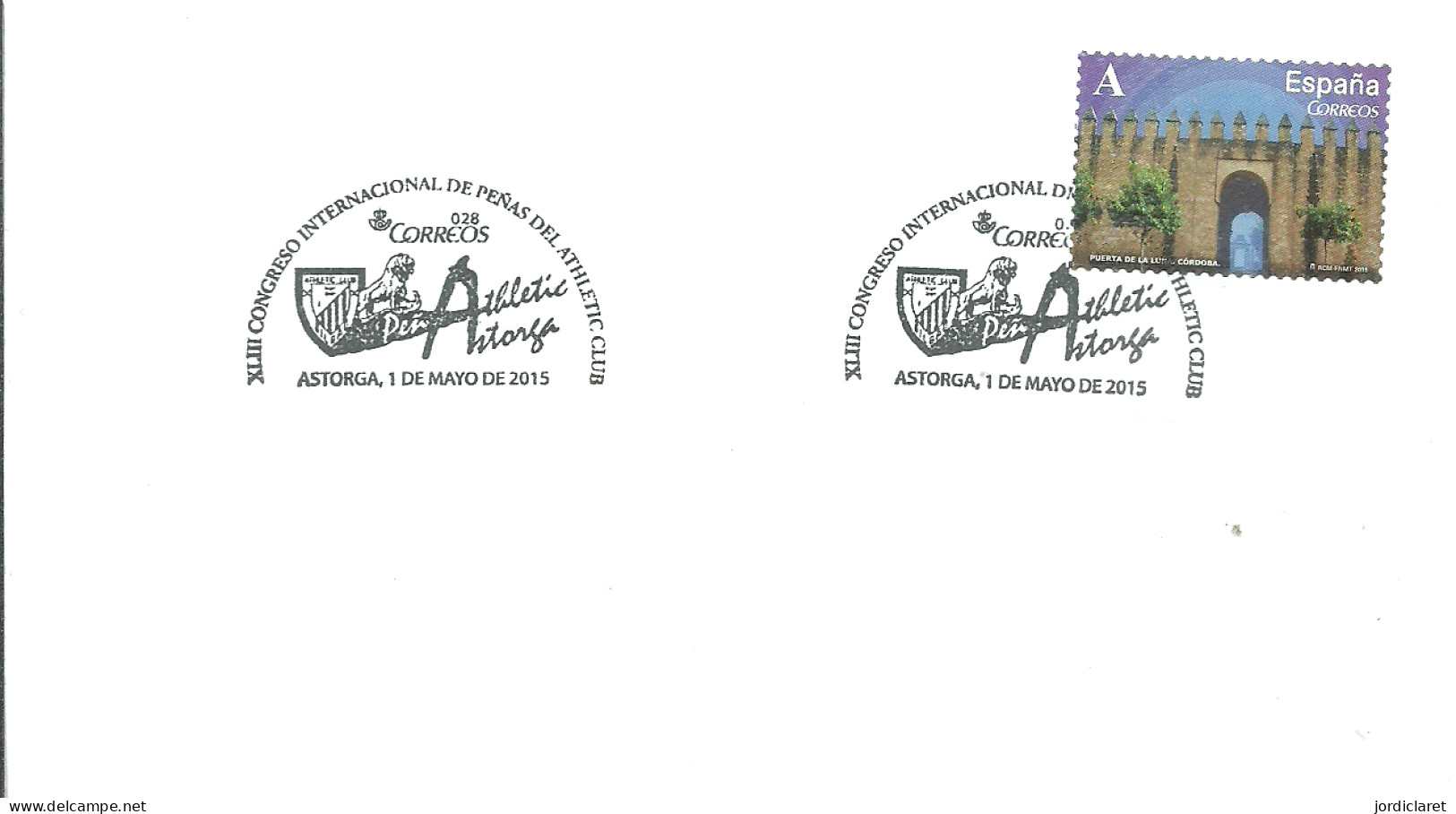 MATASELLOS 2015 ASTORGA - Storia Postale