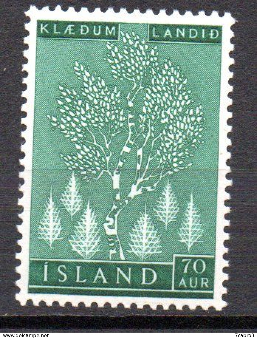 Islande Y&T  N° 279  Mi N° 321 ** Neuf Sans Trace Superbe - Unused Stamps