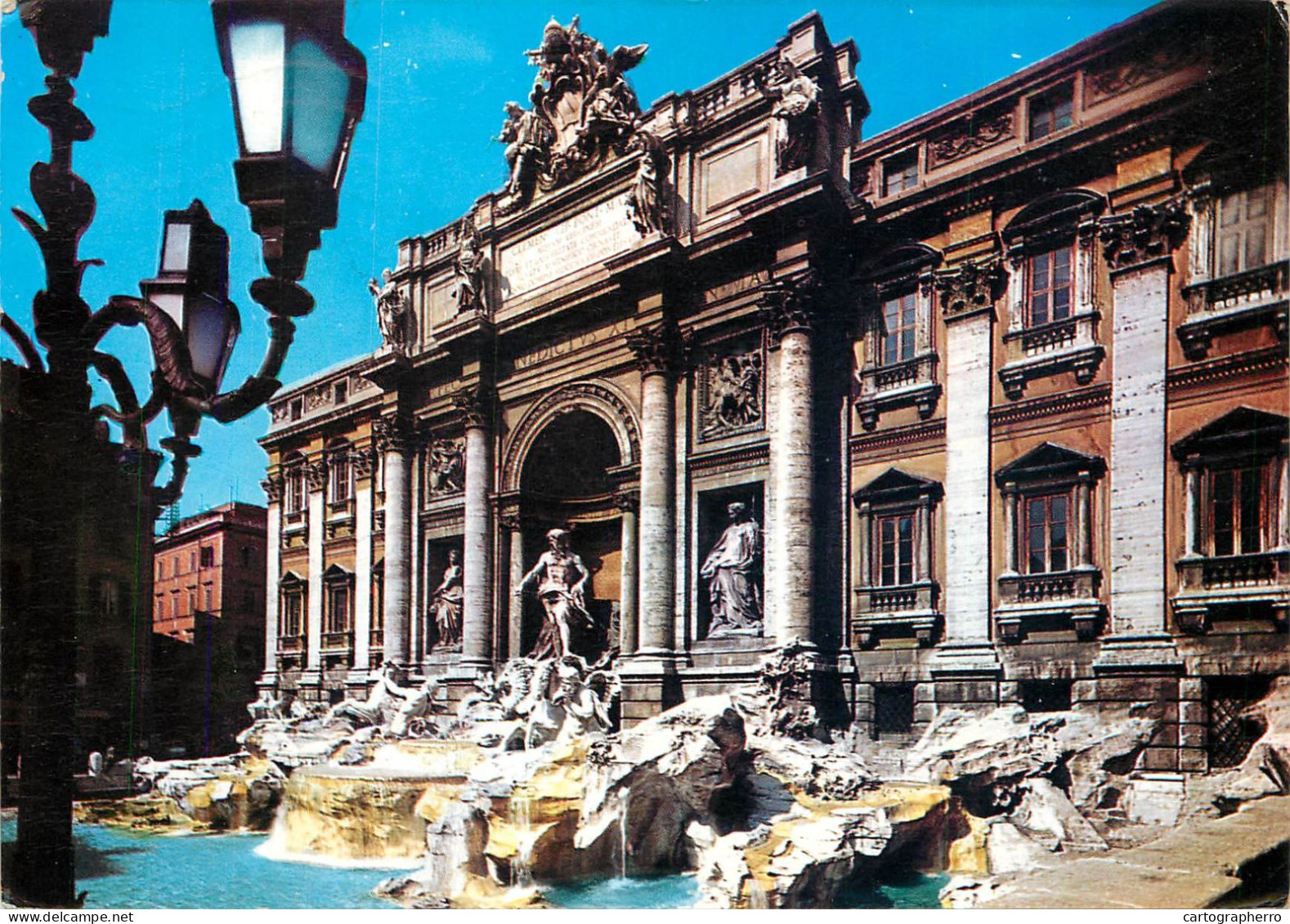 Postcard Italy > Lazio > Roma (Rome) > Fontana Di Trevi - Fontana Di Trevi