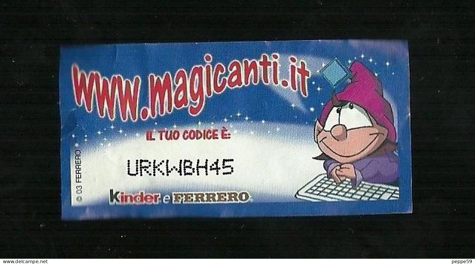 Kinder Ferrero - Magicode 3 - I Magicanti - Instructions