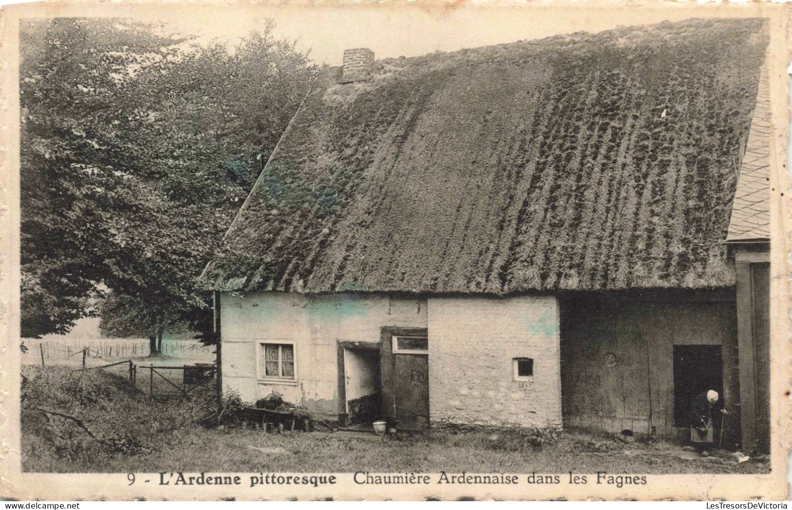 FRANCE - L'Ardenne Pitoresque -Chaumière Ardennaise Dans Les Fagnes - Campagne - Carte Postale Ancienne - Other & Unclassified