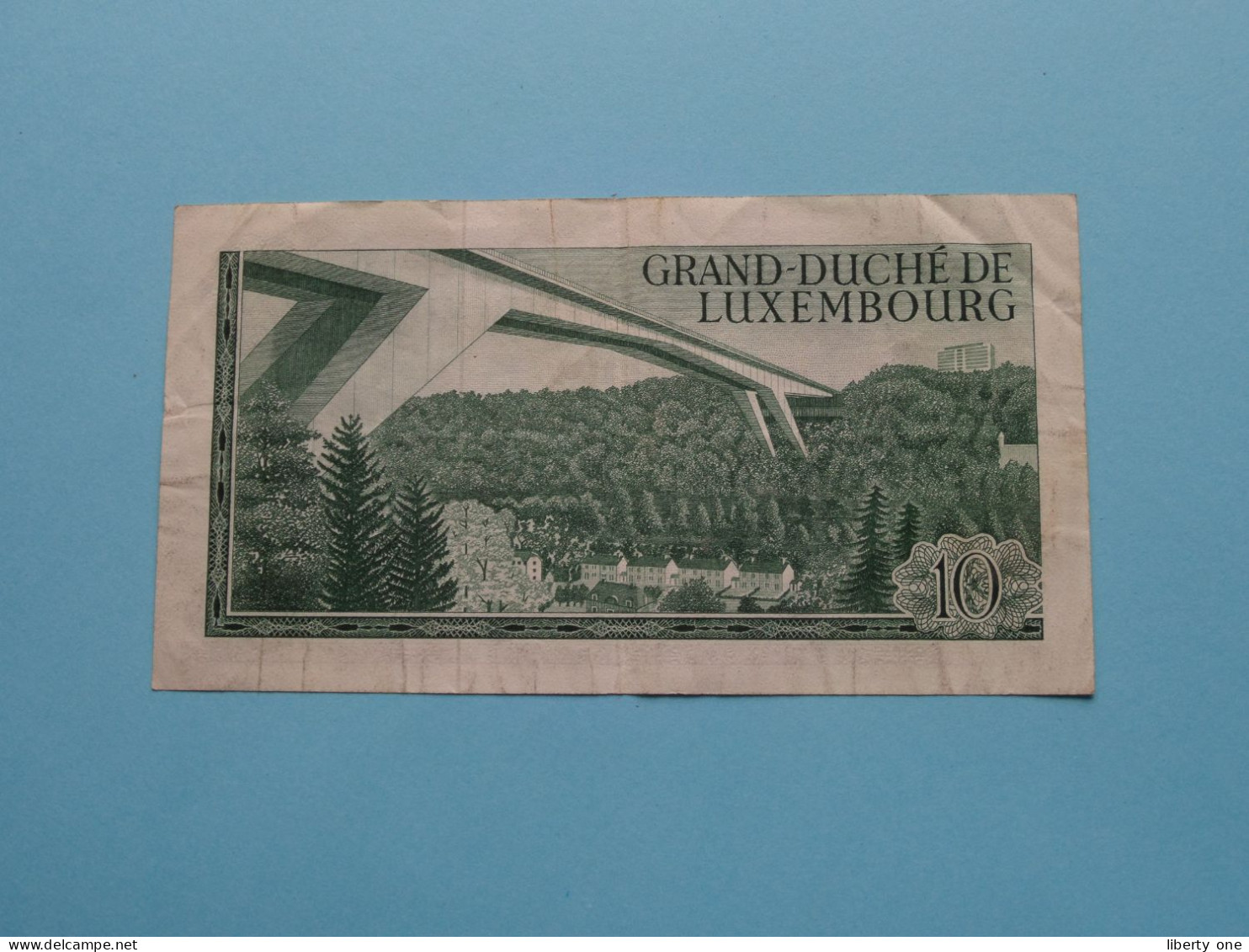 10 Dix Francs ( 20 Mars 1967 - C973390 ) Grand-Duché De LUXEMBOURG ( See/voir SCANS ) Used Note ! - Luxemburgo