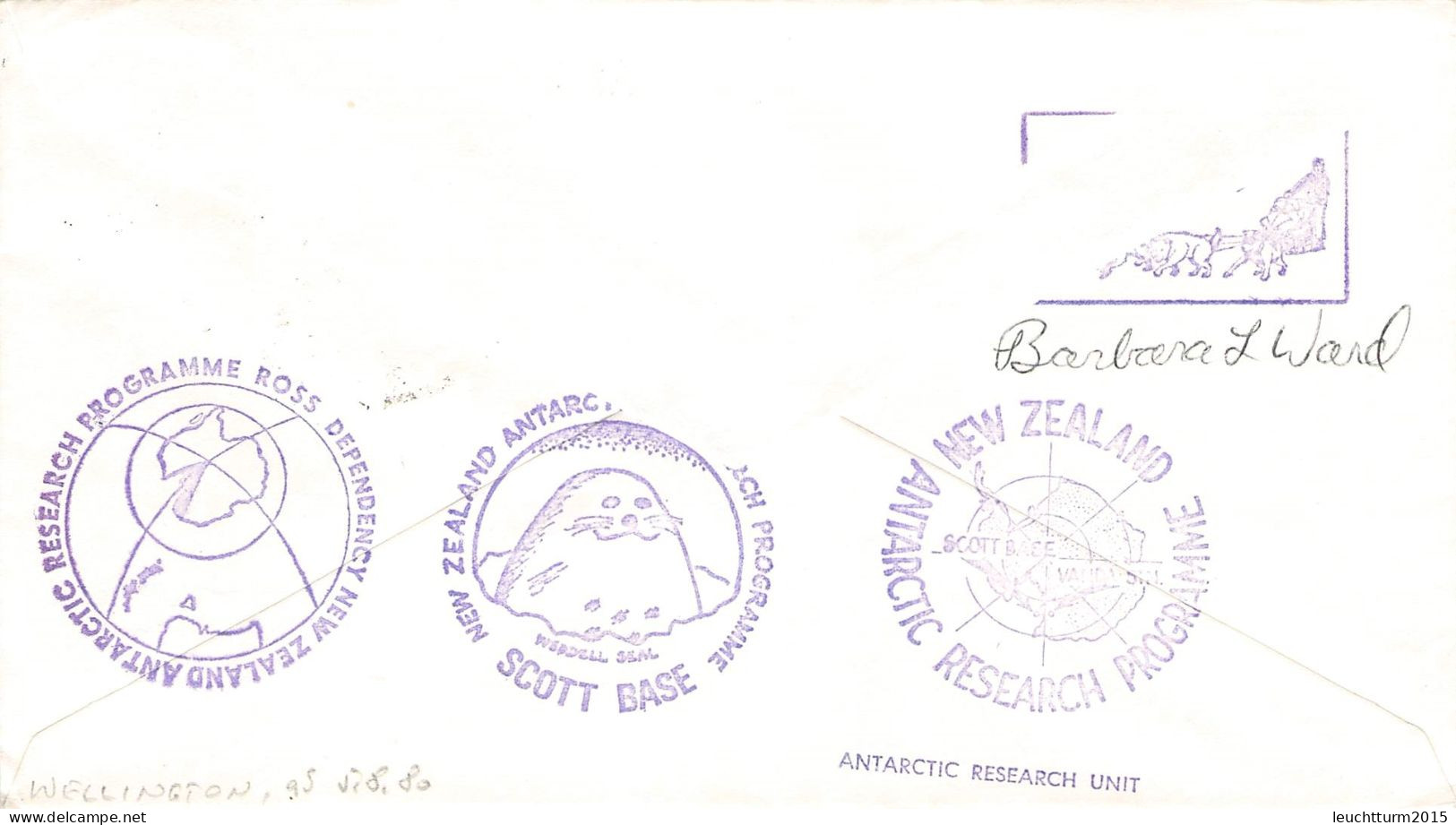 ROSS DEPENDENCY - MAIL 1980 SCOTT BASE > GERMANY / ZG112 - Storia Postale