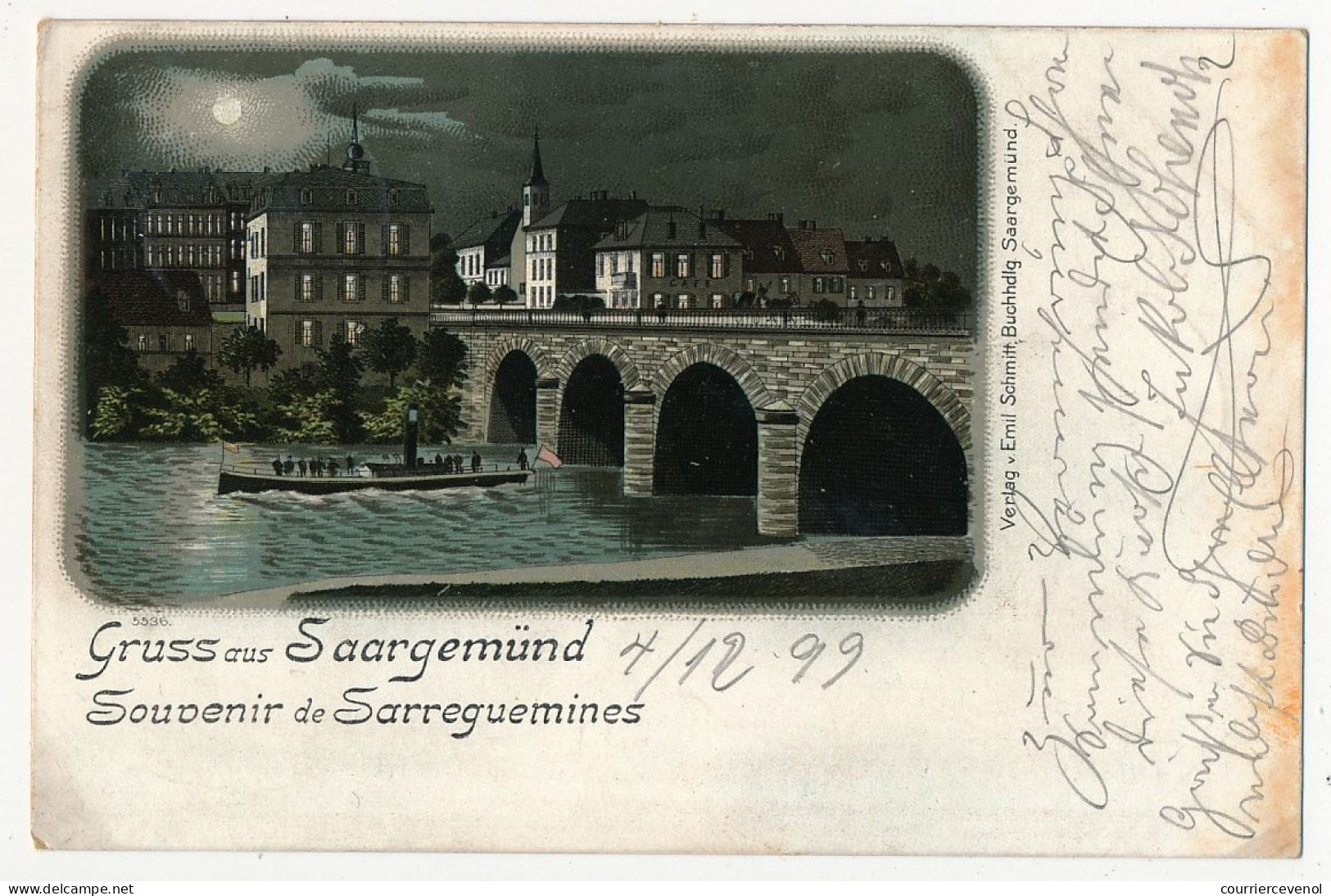 CPA - SARREGUEMINES (Moselle) - Gruss Aus Saargemünd - Souvenir De Sarreguemines - Sarreguemines