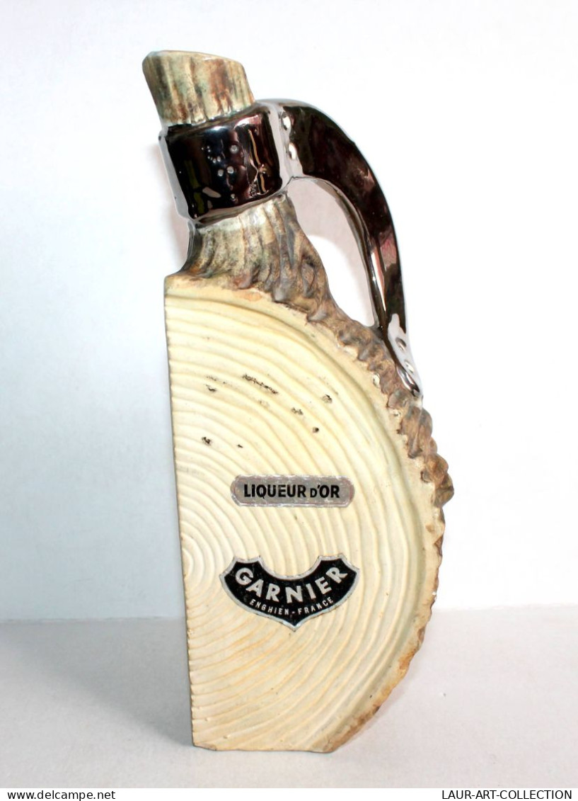 CORONETTI CUNARDO - GARNIER JOLIE BOUTEILLE, CARAFE A LIQUEUR, FAIT MAIN - TRONC / ART DECORATIF (2006.6) - Garnier (FRA)