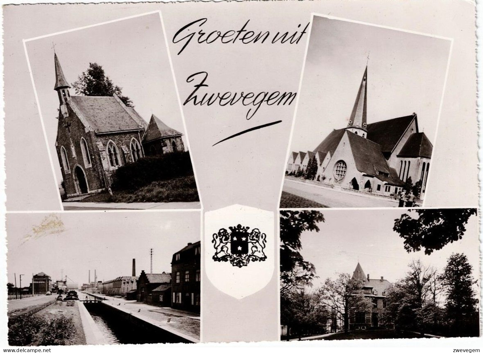 ZWEVEGEM - Groeten Uit Zwevegem (Multi Vue - 4 Zichten) - Zwevegem