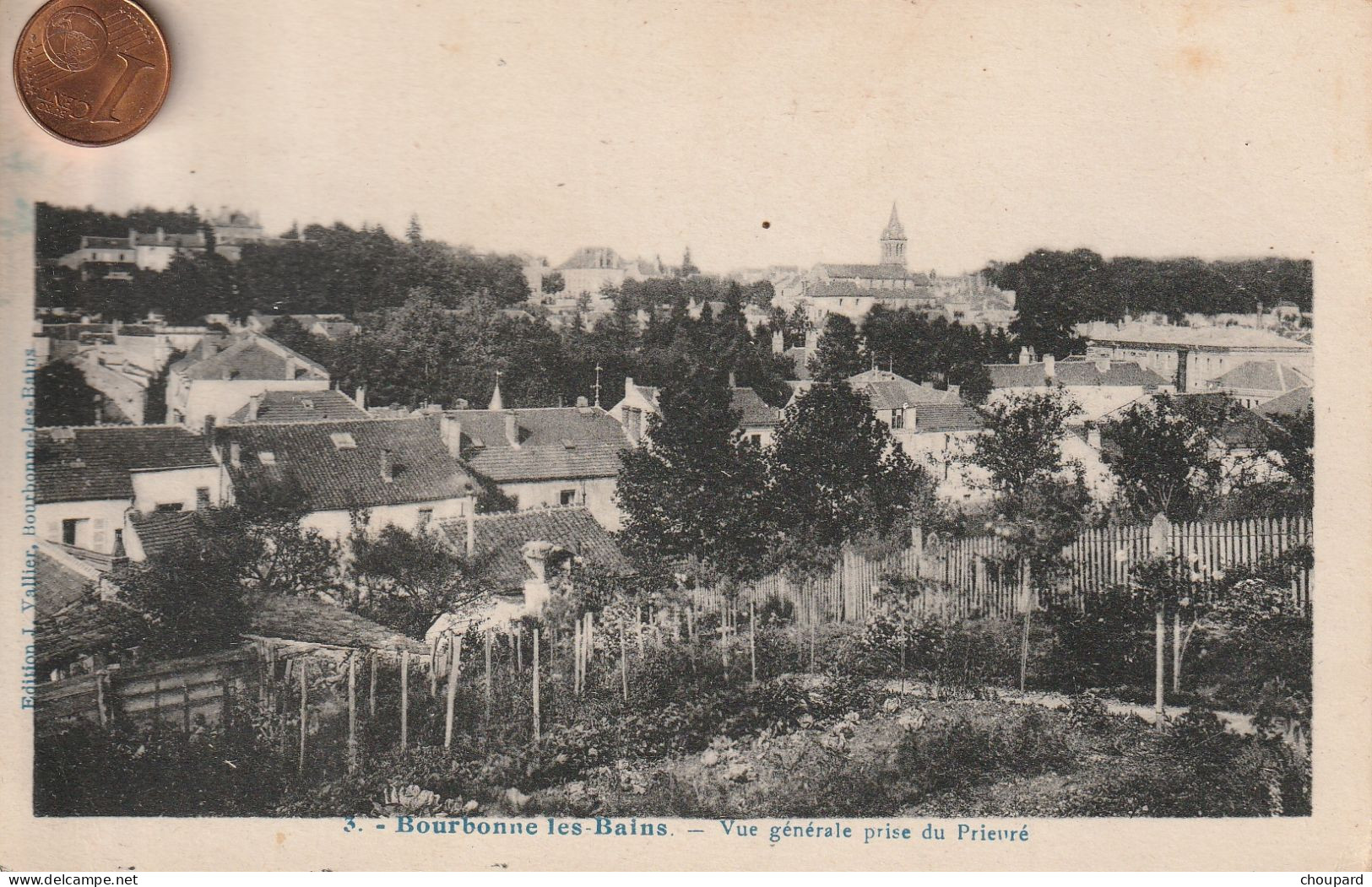 52 - Carte Postale Ancienne De BOURBONNE LES BAINS    Vue Aérienne - Bourbonne Les Bains