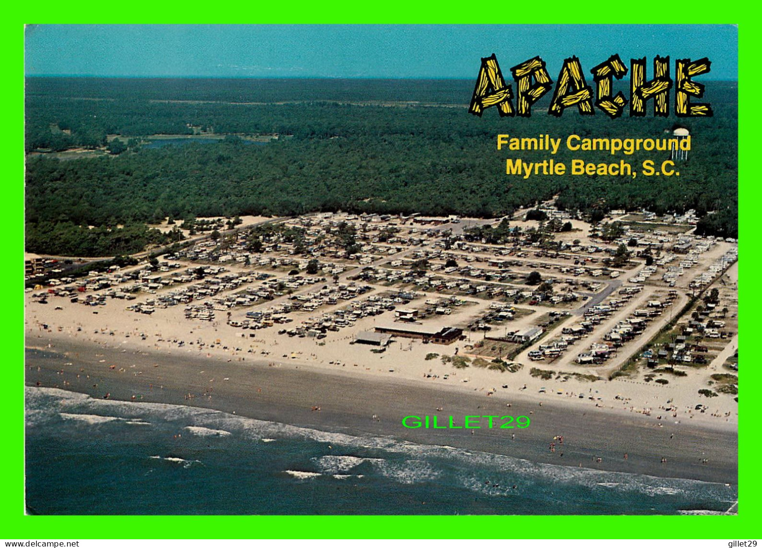 MYRTLE BEACH, SC - APACHE FAMILY CAMPGROUND - BRANDON ADVERTISING & SALES CO - - Myrtle Beach