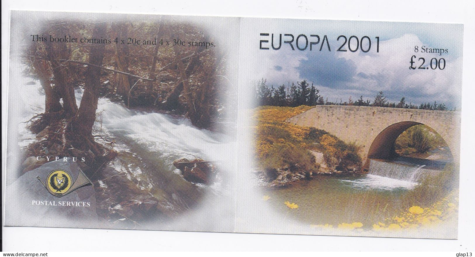 CHYPRE 2001 CARNET N°984 NEUF** EUROPA - Otros & Sin Clasificación