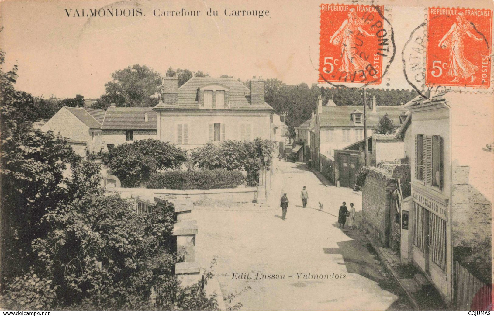 95 - VALMONDOIS - S18626 - Carrefour Du Carrouge - Valmondois