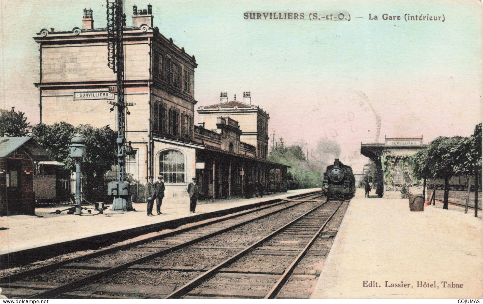 95 - SURVILLIERS - S18631 - La Gare - Intérieure - Train - Survilliers