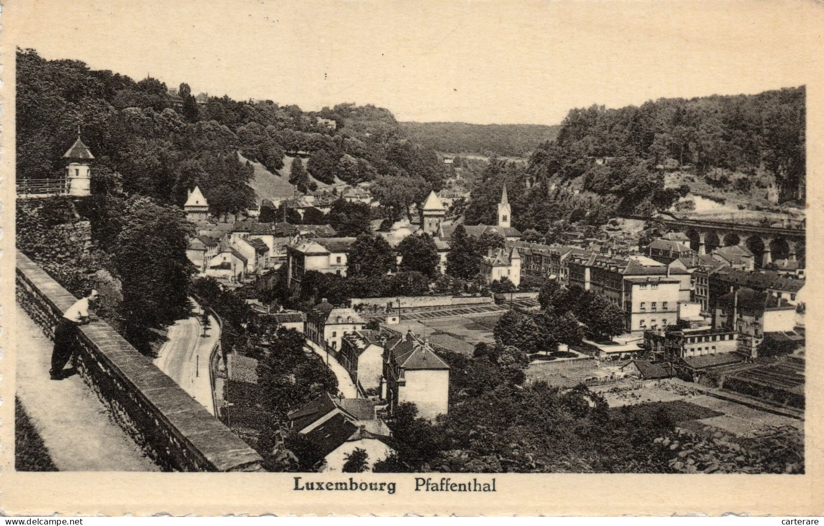 LUXEMBOURG,PFAFFENTHAL,1947 - Luxemburg - Town