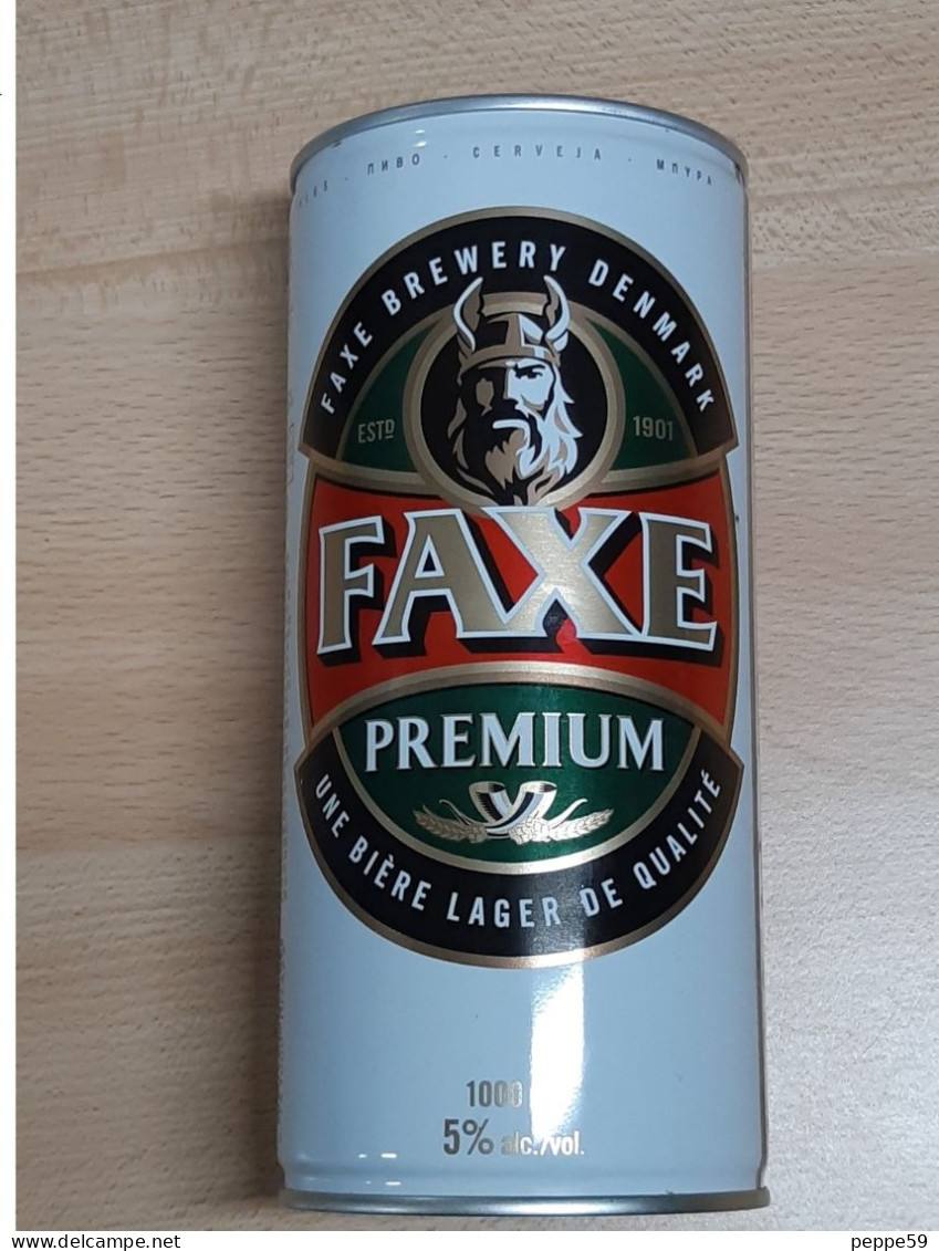 Lattina Italia - Birra Faxe  Da 1 Litro -  ( Vuota ) - Cans