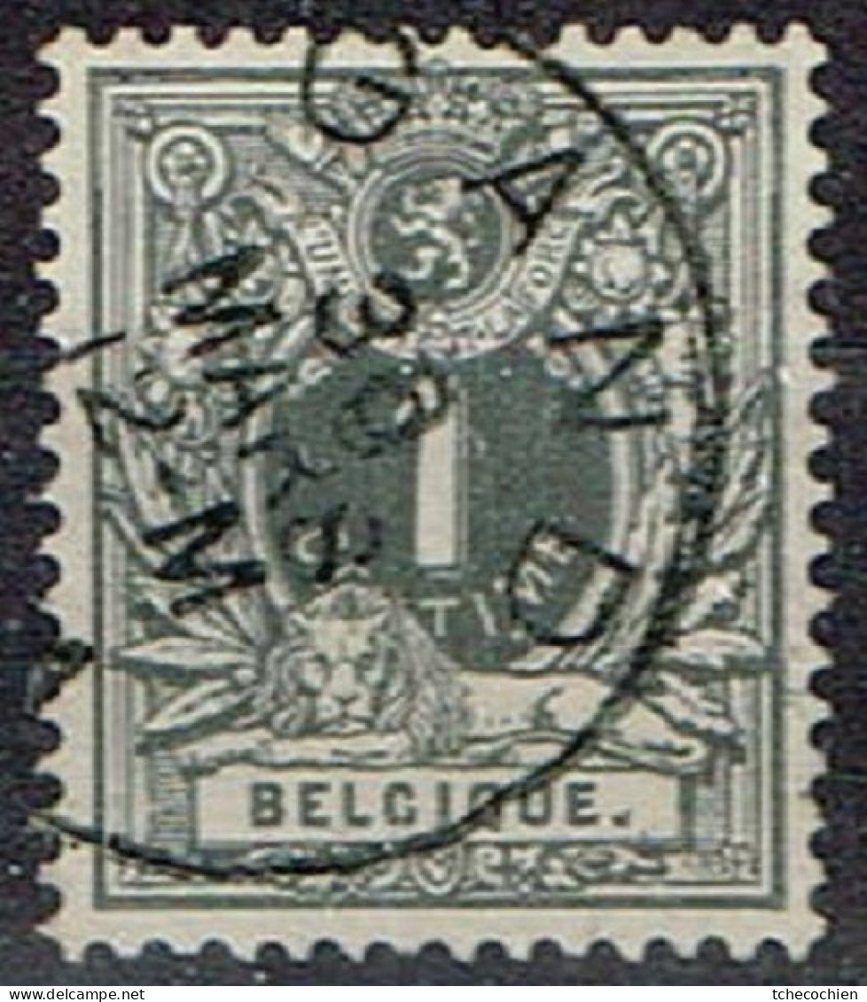 Belgique - 1884 - Y&T N° 43 Oblitéré Gand - 1849-1865 Medallones (Otros)