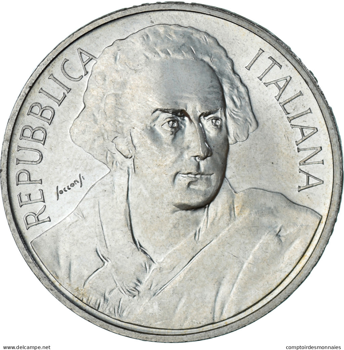 Monnaie, Italie, 1000 Lire, 1999, Rome, 250ème Anniversaire De La Naissance De - 1 000 Liras