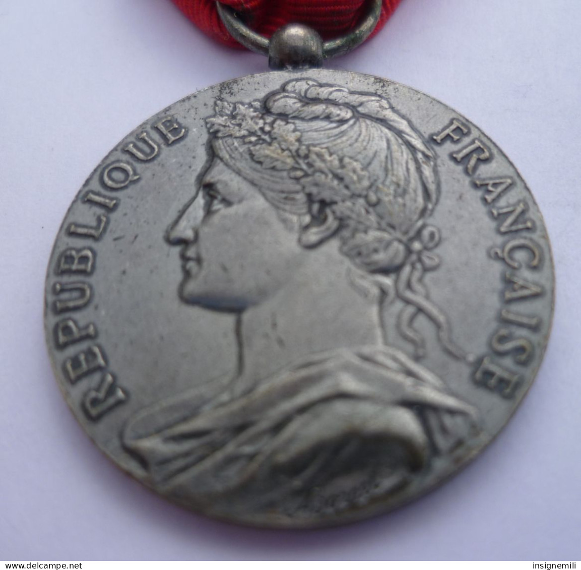 MEDAILLE DU TRAVAIL Attribuée En 1985 - Voor 1871