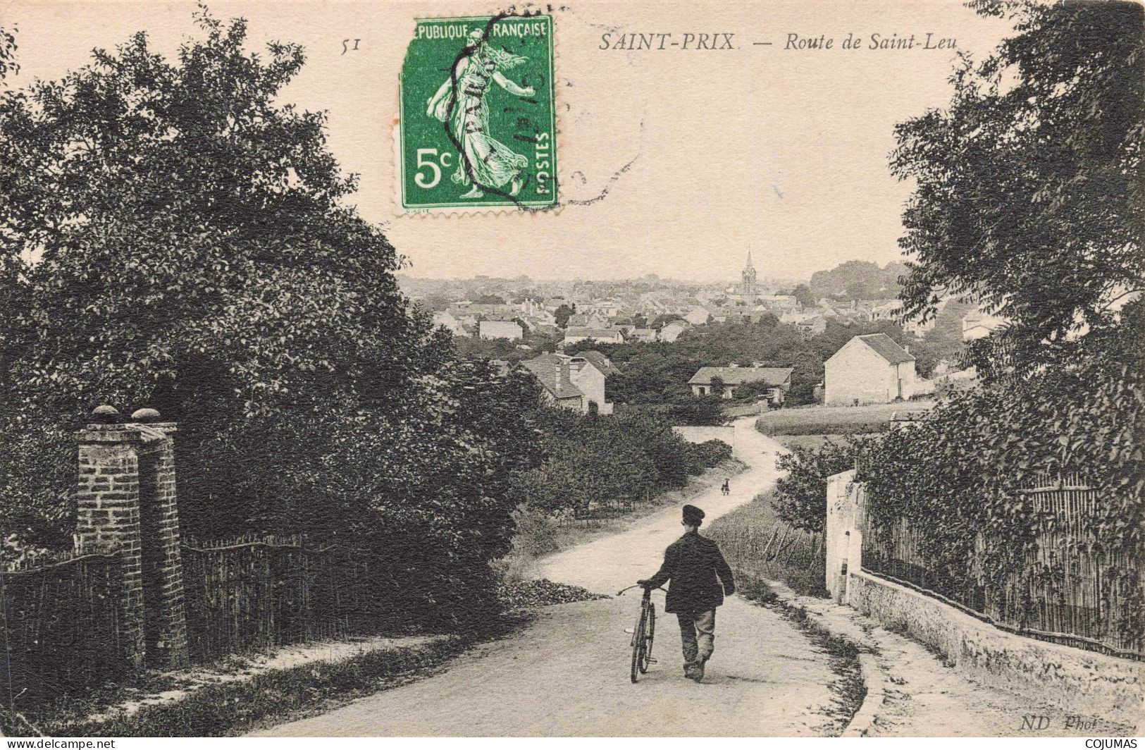 95 - SAINT PRIX - S18648 - Route De Saint Leu - Saint-Prix