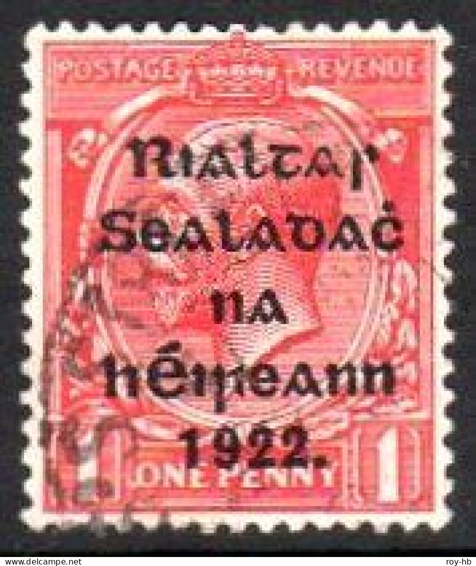 1922 Thom 1d With Reversed Q For O (late Stage), Fine Cds Used, Cancel Leaves The Variety Nicely Clear, Free Of Faults - Usati