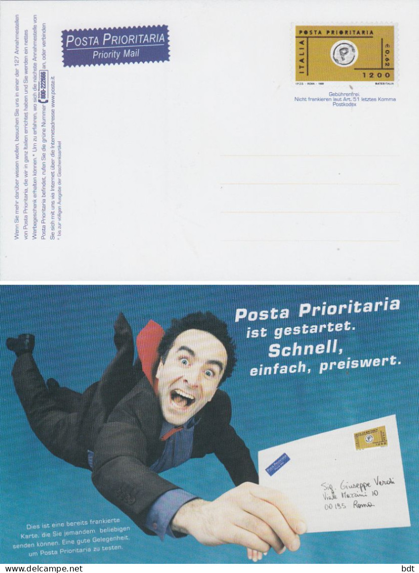 PSI023 INTERI POSTALI REPUBBLICA NUOVI - CARTOLINE PRIORITARIO FILAGRANO C241/2A - Postwaardestukken