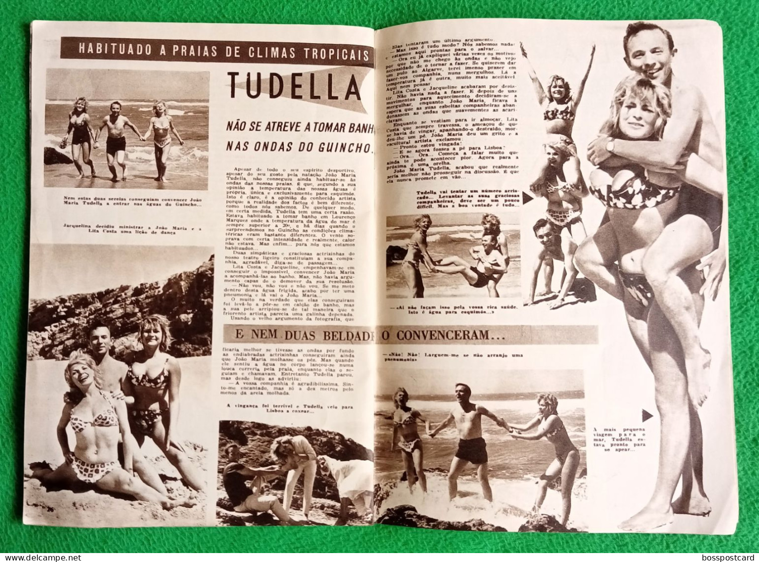 Lisboa - Revista "Álbum da Canção" Nº 8, 1963 - João Maria Tudela - Música - Cinema - Teatro - Artista -Coimbra Portugal