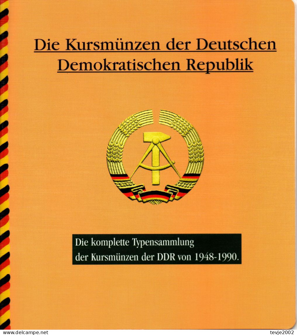 DDR - Offizielle Kursmünzen - Typensatz Von 1948 - 1990 - Collections